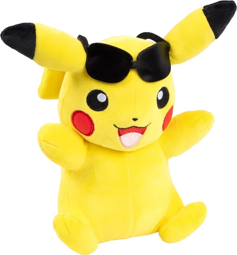 Miniatura 3 de Pokémon Pikachu - Peluche de vacaciones de 8 pulgadas, con licencia oficial, auténtica figura de peluche suave, regalo para niños, niñas, mayores