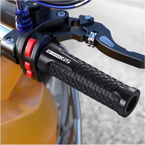 Miniatura 4 de Motorcycle Handlebar Motorcycle Handlebar Grips CNC Aluminum Rubber Moto Handle Thruster Grips for BMW R 1200 GS LC R1200GS R 1200GS ADV Adventure