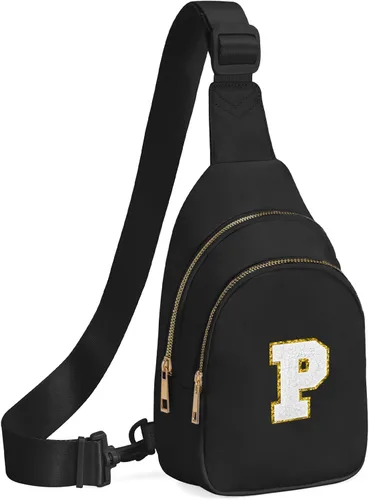Miniatura 149 de Regalos de cumpleaños Viverte para niñas de 7, 8, 9, 10, 11, 12, 13 años, pequeño bolso cruzado de hombro con inicial, bolso cruzado de hombro