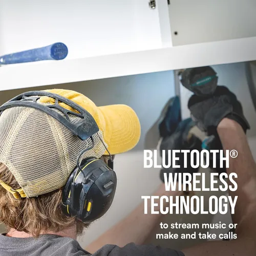Miniatura 10 de 3M WorkTunes Connect - Protector auditivo inalámbrico con tecnología Bluetooth, protección auditiva Bluetooth con una calificación de reducción