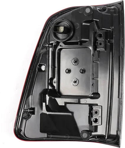 Miniatura 3 de FIONE: Para Dodge Ram 1500 Ensamble de Luz Trasera Sin Zona Ciega 2019-2022 Tipo LED y Lente Roja Cromada Interior Lado Derecho del Pasajero Luz