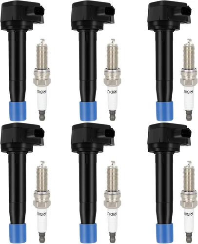 Miniatura 12 de ECCPP UF765 4 bobinas de encendido con 4 bujías de iridio A4 Q5 2014-2020 l4 2.0L 1.8L UF765