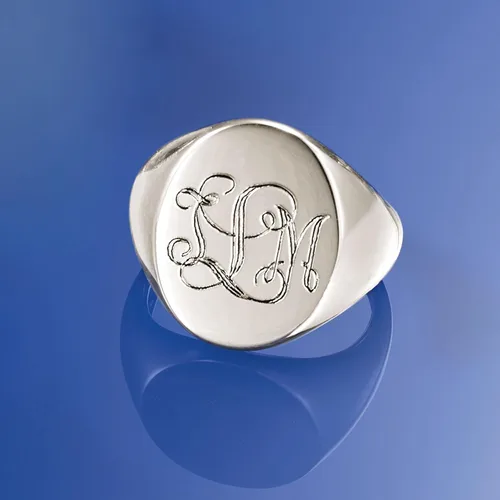 Miniatura 4 de Ross-Simons Anillo de plata de ley personalizado, Plata Esterlina, no conocido