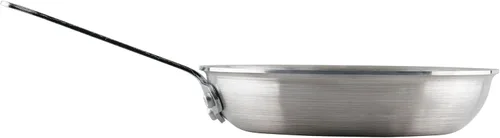 Miniatura 3 de Winco Sartén/sartén de aluminio de grado comercial, acabado satinado, 8 pulgadas