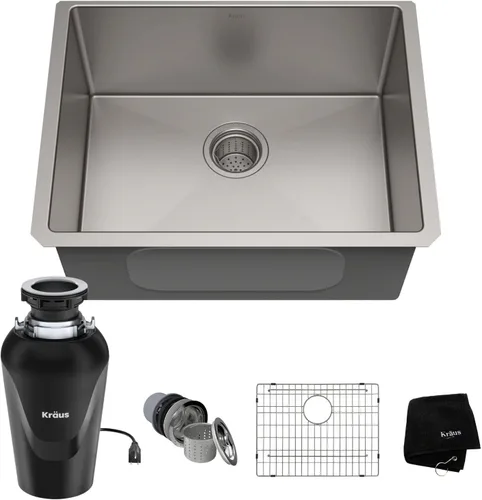 Miniatura 17 de Kraus KHT301-25 Standart PRO Kitchen Fregadero de Cocina de Acero Inoxidable, 25 Pulgadas