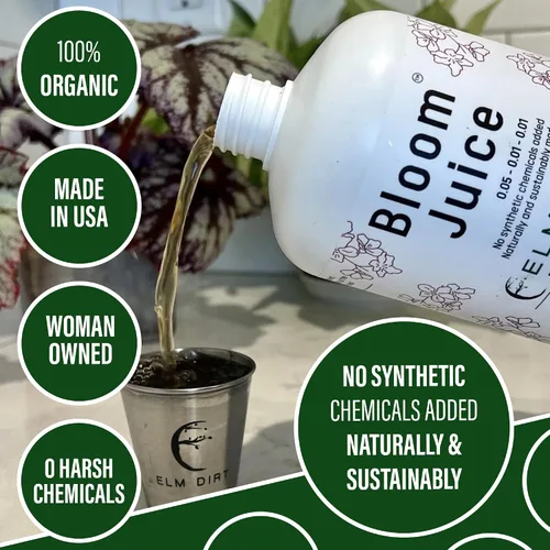 Miniatura 3 de Elm Dirt 's Bloom Juice para todas las plantas con flores (botella de 1-32 onzas)