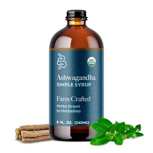 Miniatura 14 de Bluestem Botanicals Jarabe simple de romero orgánico, 8 onzas, mezclador de cóctel y cola sin alcohol para bebidas, sin alcohol