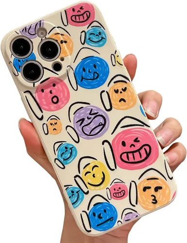 Miniatura 33 de Bonita funda para teléfono compatible con iPhone 13 Pro Max, fundas de silicona líquida, diseño femenino de caricaturas, goma de gel suave de negro
