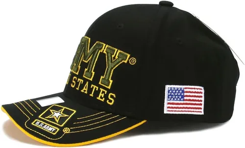 Miniatura 4 de Gorra de béisbol ajustable con licencia oficial del ejército de EE. UU