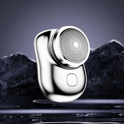 Miniatura 4 de Zao Mini afeitadora para hombre 2023, afeitadora Zao, miniafeitado, maquinilla de afeitar eléctrica Zao para hombres, uso con un solo botón adecuada