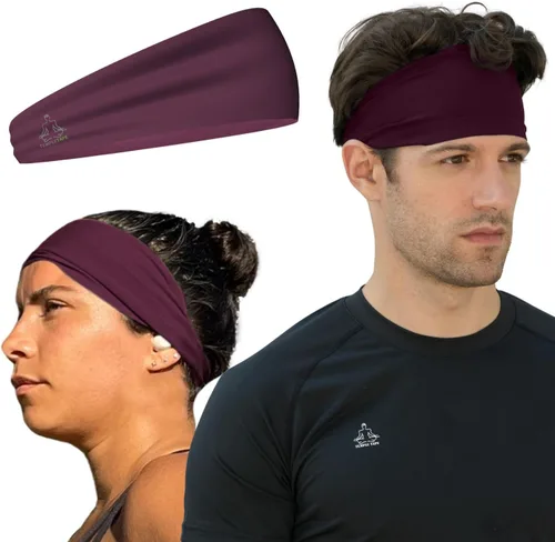 Miniatura 18 de Bandas de sudor Temple Tape - Diademas de entrenamiento para mujeres y hombres - Bandas de sudor para hombres - Bandas de sudor para deportes