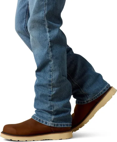 Miniatura 7 de Ariat Men's Rebar M4 Low Rise DuraStretch Basic Boot Cut Jean Carbine
