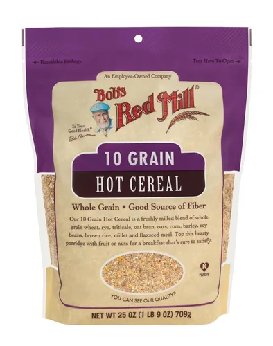Miniatura 4 de Bob's Red Mill Cereales calientes de 10 granos, 25 onzas, paquete de 4