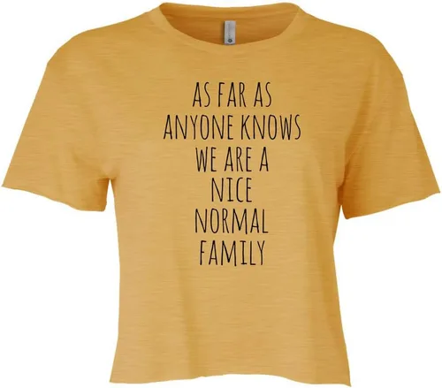 Miniatura 21 de Women's Screen Printed Crop Tee, Shirts With Sayings