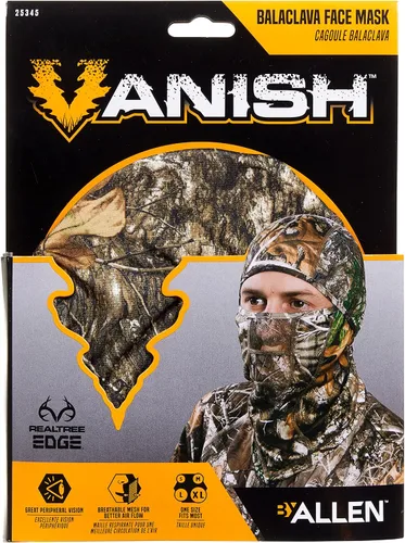Miniatura 10 de Allen Company Vanish Stretch Fit Camouflage Balaclava, Camo Hunting Face Cover