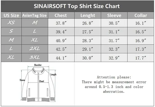 Miniatura 3 de SINAIRSOFT Camisa táctica militar de combate para hombre