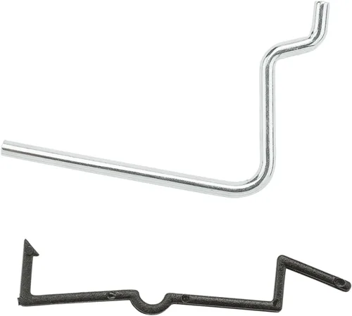 NATIONAL MFG/SPECTRUM BRANDS HHI N180-005 6PK 2-1/2 "Galv ANG V2301, paquete de 6, acero galvanizado, gancho angular, varilla de 1/8" con diseño de
