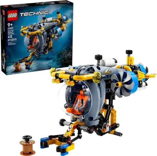 LEGO Technic Submarino de Investigación de Aguas Profundas - Juguete de Construcción para Niños, Niños y Niñas, a Partir de 9 Años - Idea de Regalo