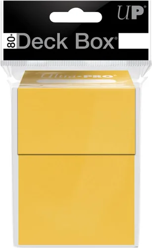 Miniatura 2 de Ultra PRO Caja Estándar para Baraja Amarillo