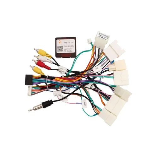 para Toyota Kit de arnés de cableado de estéreo para Corolla RAV4 Camry 4Runner Prado Tundra, conector Plug&Play Highlander con adaptador CANBUS,