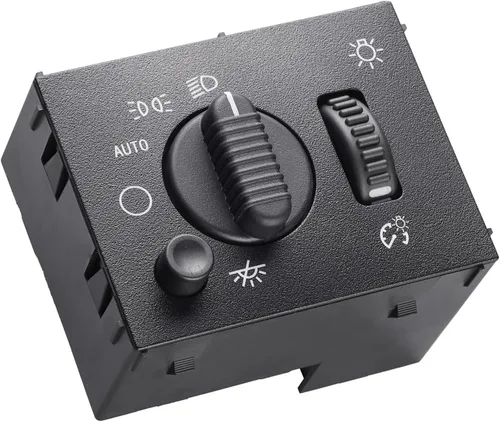 Miniatura 10 de Conjunto de interruptor de atenuación de faros delanteros para Chevy Avalanche Silverado Suburban Tahoe GMC Sierra Yukon XL, interruptor de luz