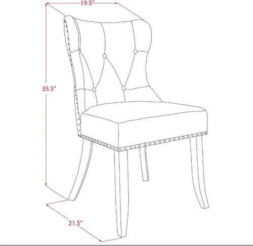 Miniatura 13 de East West Furniture AMSI3-ABK-48 - Juego de mesa de comedor moderno de 3 piezas que contiene una mesa de cocina redonda con pedestal y 2 sillas