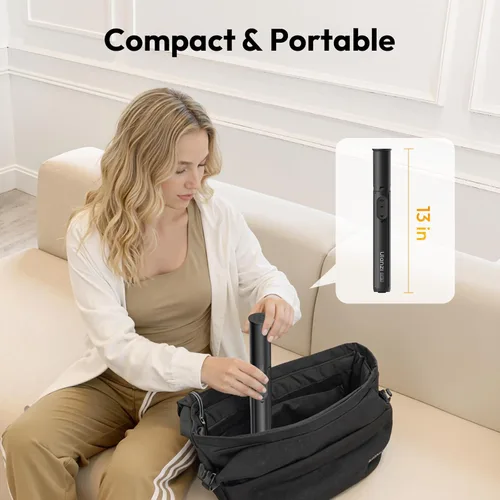 Miniatura 9 de ULANZI MT86 - Trípode de teléfono de apertura automática de 60 pulgadas, control remoto Bluetooth de aluminio de 4 patas con zapata fría, ligero