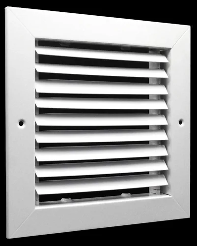 Miniatura 4 de HVAC Premium Rejilla de retorno de barra fija de 6 x 6 pulgadas - Estructura de acero - Aspecto elegante y acabado resistente