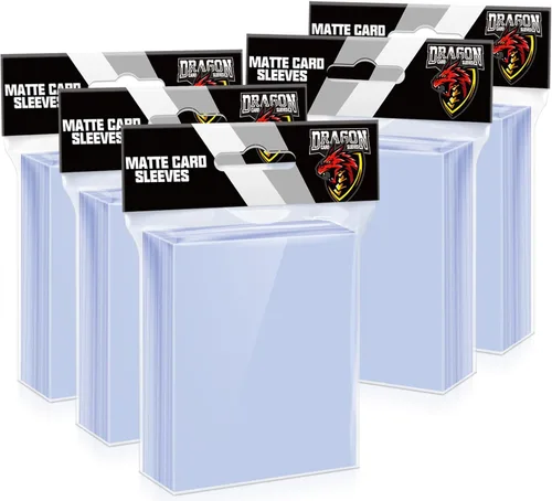 500 Fundas para Tarjetas Top Loaders para Tarjetas Coleccionables, Fundas para Tarjetas de Béisbol Penny Soft Toploaders Compatibles con Fútbol