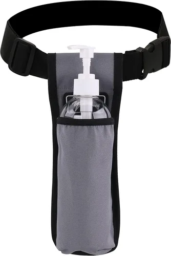 Miniatura 10 de Funda para botella de masaje, paquete de 2 botellas de aceite de masaje ajustables (verde, 1 botella)