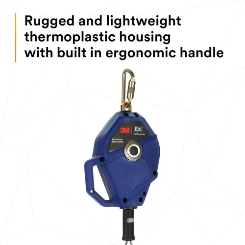 Miniatura 6 de 3M DBI-SALA Smart Lock Autoretráctil Lifeline 3503803, cable galvanizado, azul, 20 pies (19.7 ft) 1 Ea/Case