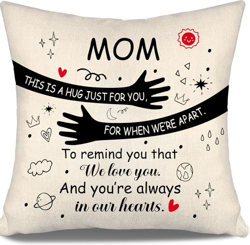 Miniatura 33 de Fundas de almohada para nieto de abuelos: este es un abrazo solo para ti cuando estamos separados para recordarte que te amamos y que siempre estás