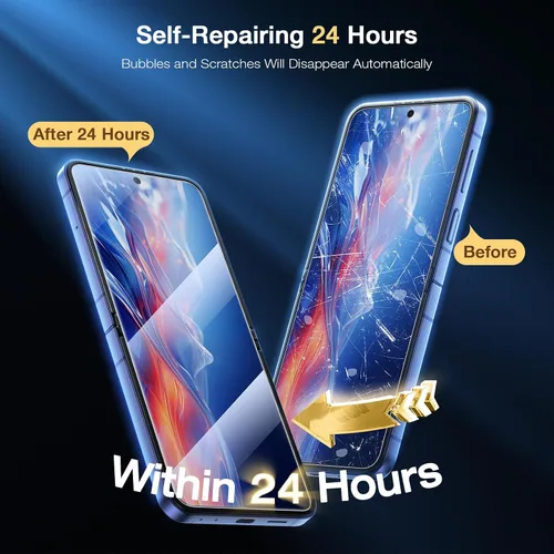 Miniatura 3 de 【2+2+2】EGV para Samsung Galaxy Z Flip 7 Protector de Pantalla, [Prueba de Pliegue Reforzada] Protector de Pantalla Suave de TPU Auto-Sanador