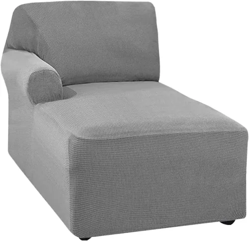 Miniatura 20 de SFYZ HOME Funda de sillón jacquard moderno, de forro polar, funda elástica para sillón izquierdo/derecho para sofá biplaza en forma de L
