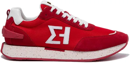 Con su malla y empeine de gamuza de primera calidad, su logotipo EH en el lateral en piel napa de grano completo, los tenis SJ602 combinan líneas