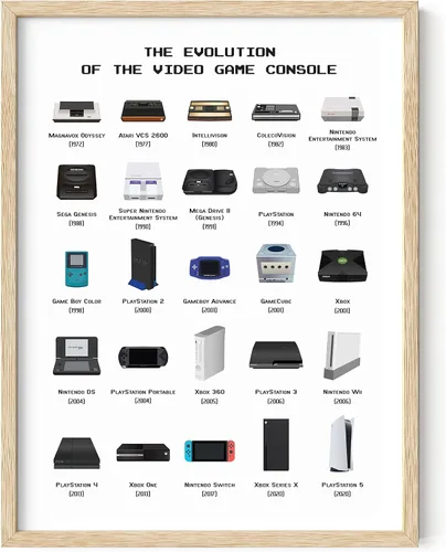 HAUS AND HUES Arte de videojuegos, pósteres de videojuegos para habitación de niños, decoración de sala de juegos para decoración de pared de niños,