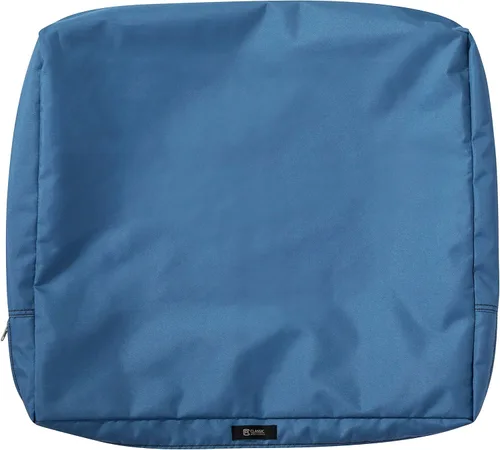 Miniatura 18 de Classic Accessories Ravenna - Funda resistente al agua para cojín de banco o sofá biplaza de patio, 42 x 18 x 3 pulgadas, color gris topo oscuro