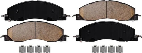 Miniatura 6 de Detroit Axle - Pastillas de freno para Dodge Ram 2500 3500 2009-2010, Ram 1500 2011-2018 2500 3500 2012, repuesto de pastillas de freno de cerámica