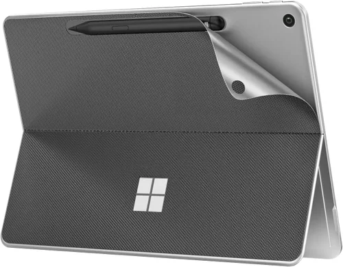 Miniatura 11 de MoKo Calcomanía para tableta Microsoft Surface de 12 pulgadas 2025, piel sintética, cubierta protectora para Surface Pro de 12 pulgadas, color negro