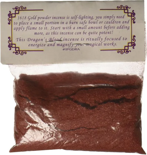 Miniatura 2 de 1 X Incienso en Polvo Dragons Blood 1618 Oro