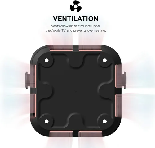 Miniatura 7 de elago Soporte para Apple TV, 3 opciones de montaje (imán, colgar, tornillo), compatible con Apple TV 4K 2021 / HD y todos los modelos, evita
