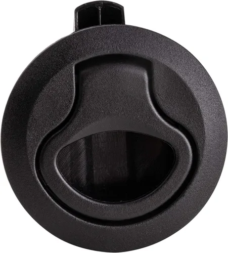 Miniatura 5 de Pestillo de plástico negro de 2 pulgadas, para escotilla de cubierta marina, pestillo de arrastre para puerta de cubierta marina, pestillo redondo