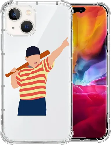 Miniatura 133 de CARLOCA Compatible con funda para iPhone SE 2020, funda para iPhone 8 para niñas, diseño transparente con patrón de lucha de béisbol de niños