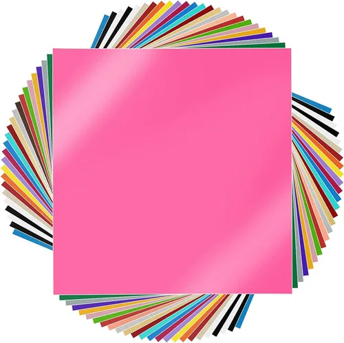 Miniatura 8 de Prime Vinyl Paquete de 59 vinilos permanentes compatibles con todas las máquinas de corte, paquete de vinilo permanente de 12 x 12 pulgadas, 45