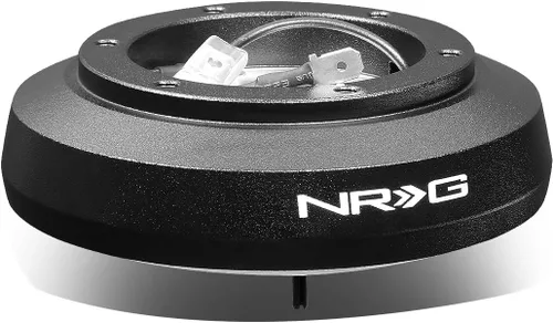 NRG Innovations NRG-SRK-122H - Adaptador de cubo corto de liberación rápida para volante, patrón de pernos de 0.236 x 2.756 in, bocina de retención