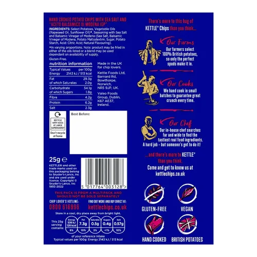 Miniatura 3 de Hervidor de patatas fritas cocidas a mano, caja variada, 48 x 0.88 oz