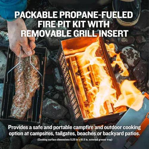 Miniatura 3 de Ignik FireCan Deluxe - Chimenea portátil de propano y parrilla