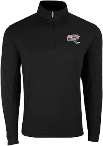 Miniatura 7 de Vantage Apparel Jersey con cremallera de un cuarto de béisbol de la liga menor