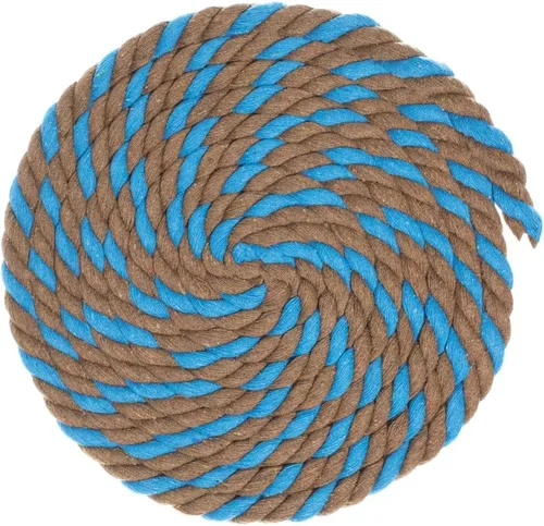 Miniatura 29 de West Coast Paracord - Cuerda de algodón natural trenzada de 3 hebras, 1/4, 1/2, 5/8, 3/4 y 1 pulgada de diámetro, 10, 25, 50, 100 pies Escala