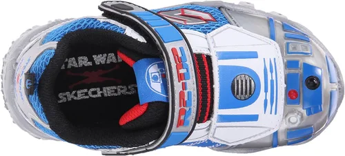 Miniatura 5 de Star Wars Skechers R2D2 Damager III Astronech - Tenis para niños pequeños
